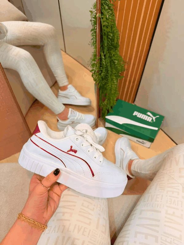 PUMA MAYZE - BRANCO/ROSA