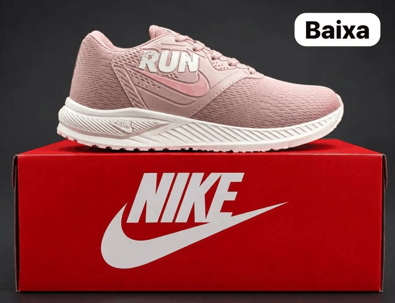 NIKE RUN - ROSÊ/OFF