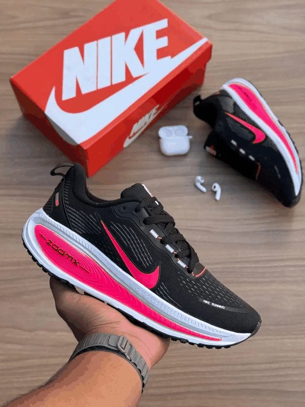 NIKE ZOOM - PRETO/ROSA/BCO