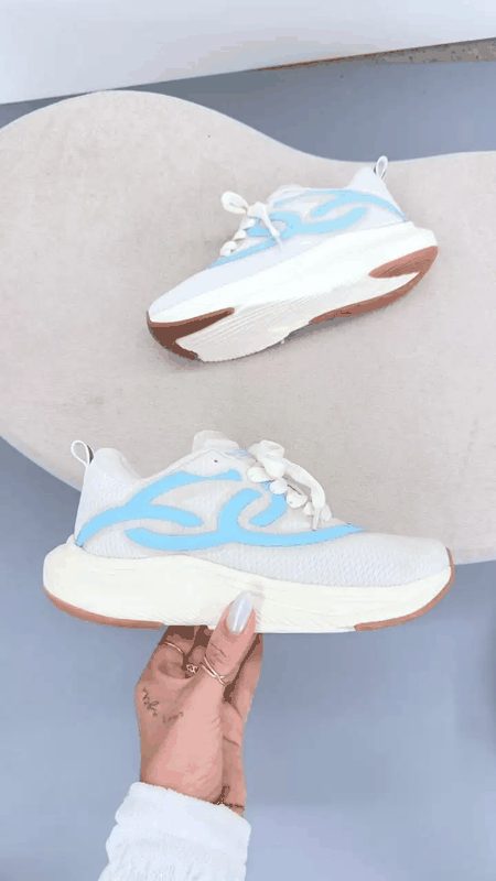 OLYMPIKUS CORRE E.V.A - OFF/AZUL BB