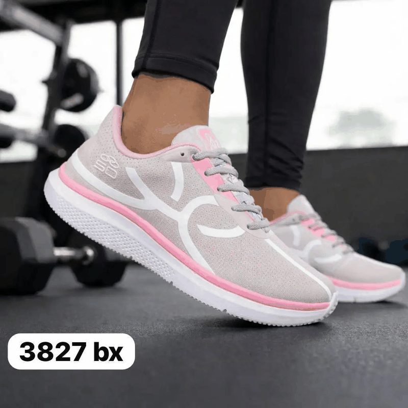 OLYMPIKUS CASUAL 3827 - ROSÊ/BRANCO