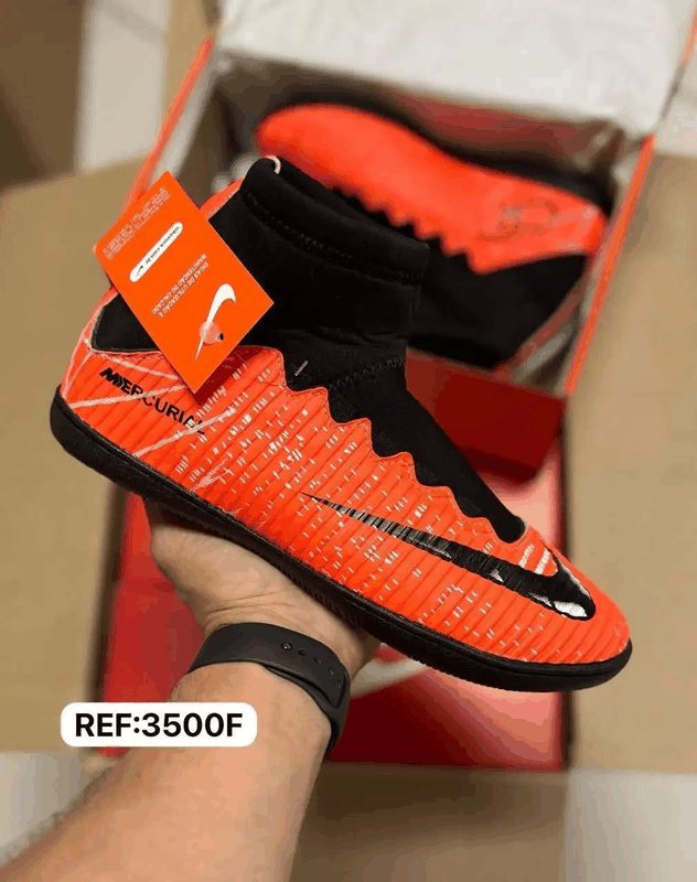 SALÃO BOTINHA MERCURIAL - PTO/LARANJA