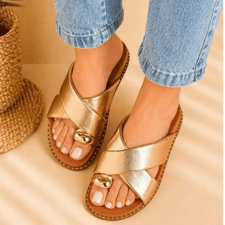 SLIDE FEMININA - OURO