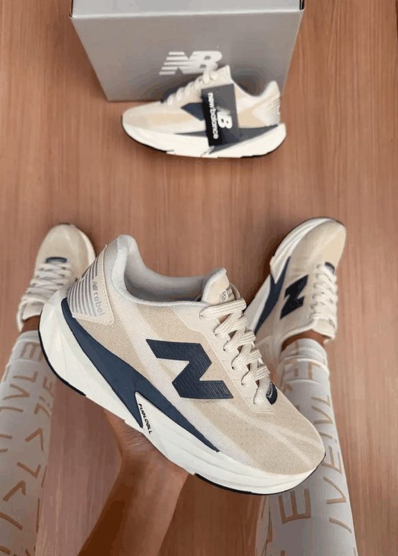NEW BALANCE REBEL - BEGE/CINZA/CREME