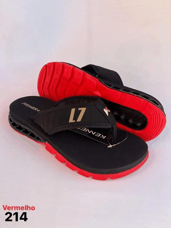 KENNER L7 - PRETO/VERMELHO/PRETO