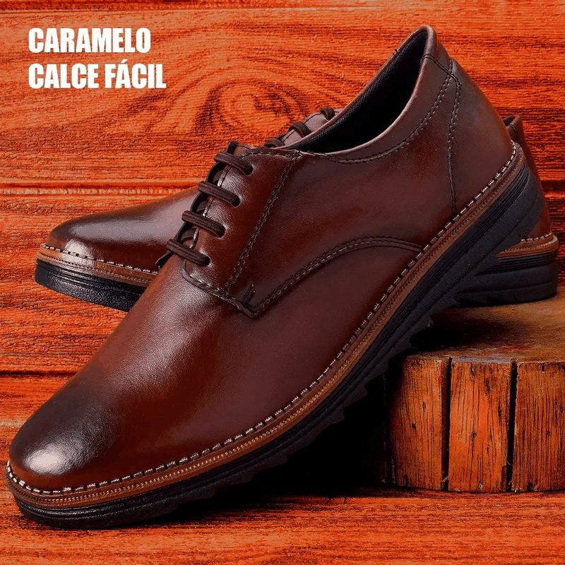 SAPATO SOCIAL - CARAMELO