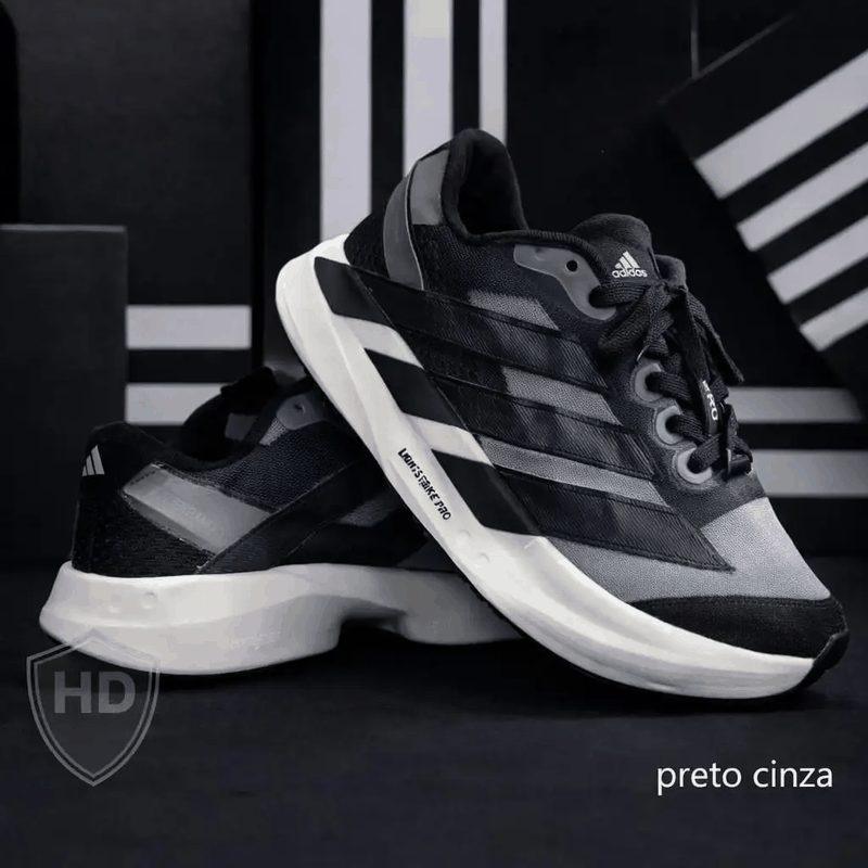 ADIDAS LIGHSTRIKE PRO - PTO/CINZA/OFF