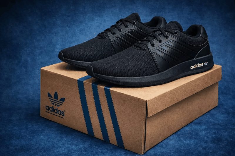 TENIS ADIDAS CASUAL - PRETO-P