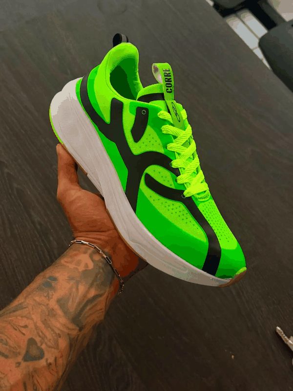 OLYMPIKUS CORRE - VERDE/BCO