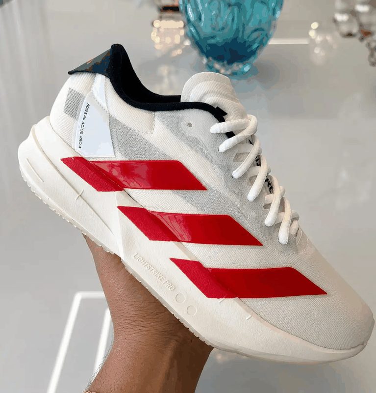 ADIZERO PRO 4 - OFF/VERMELHO