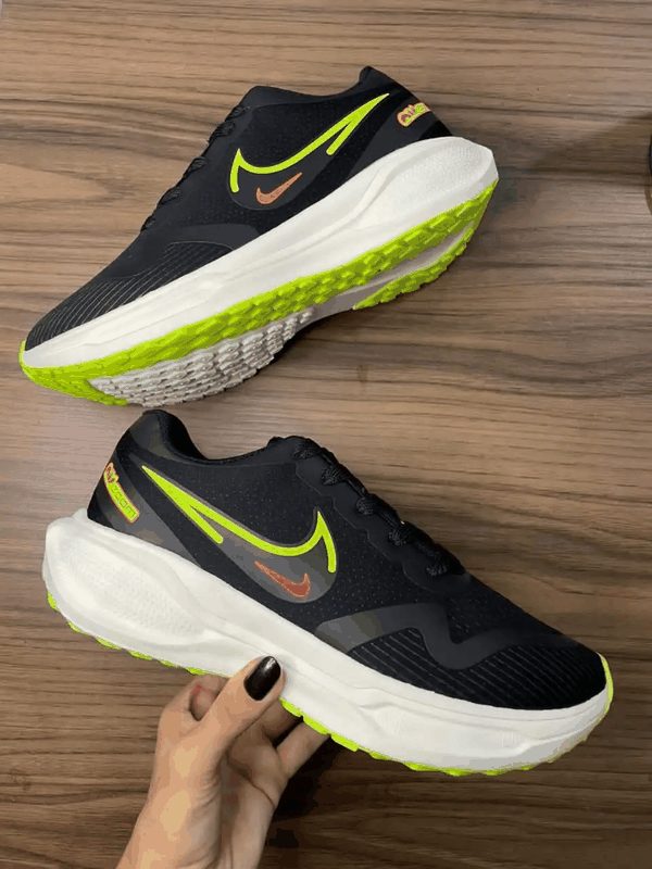 TENIS NIKE ZOOM - PRETO/VERDE LIMÃO