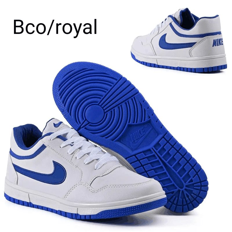 TENIKS NIKE 907 - BRANCO/ROYAL