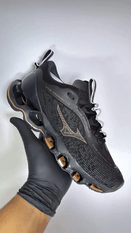 MIZUNO PRO 13 - PRETO/OURO