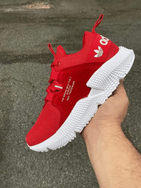 ADIDAS OFF WHIT - VERMELHO/BRANCO