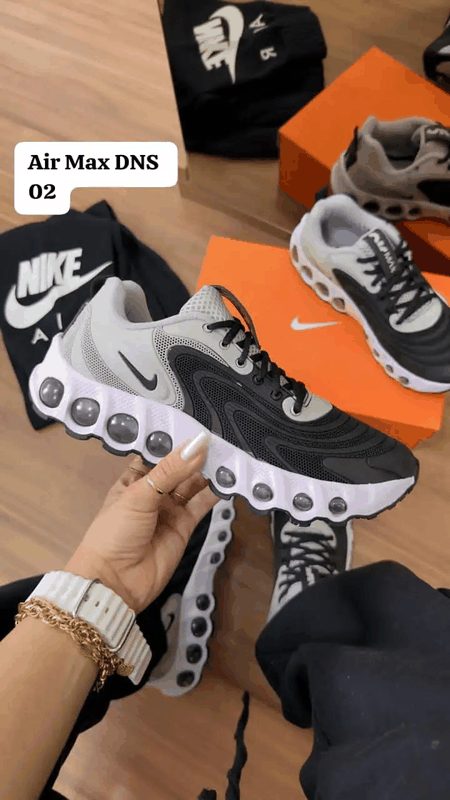 AIR MAX DNS - PTO/GRAFITE/BCO