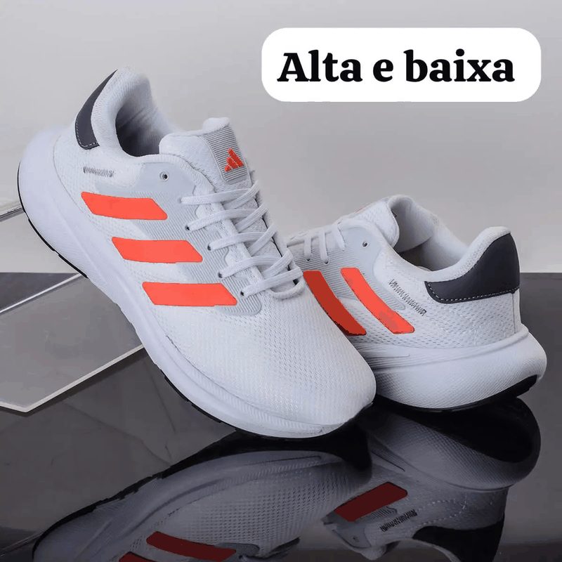 ADIDAS PREMIUM - BRANCO/LARANJA