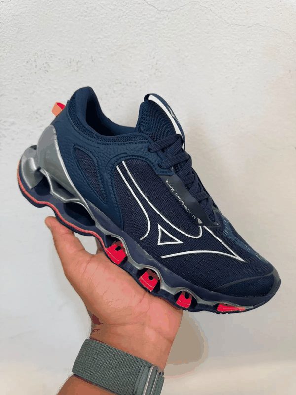 MIZUNO PRO 14 - MARINHO/ROSA
