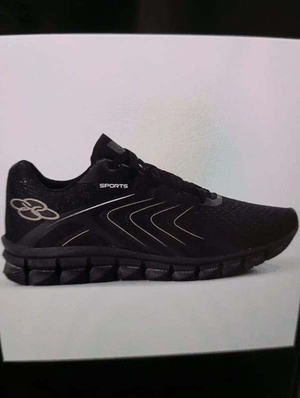 OLYMPIKUS X ESPORTIVO - PRETO/PRETO