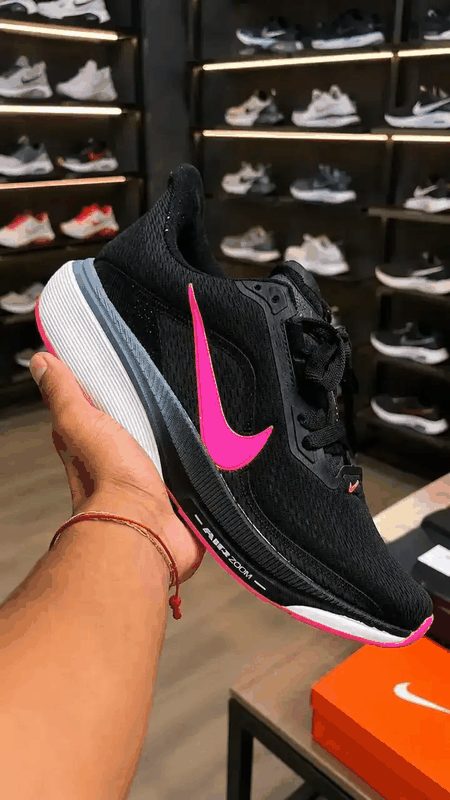 NIKE AIR ZOOM E.V.A - PTO/ROSA/BCO