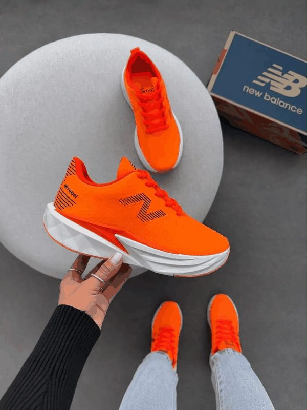 NEW BALANCE REBEL - LARANJA/BCO
