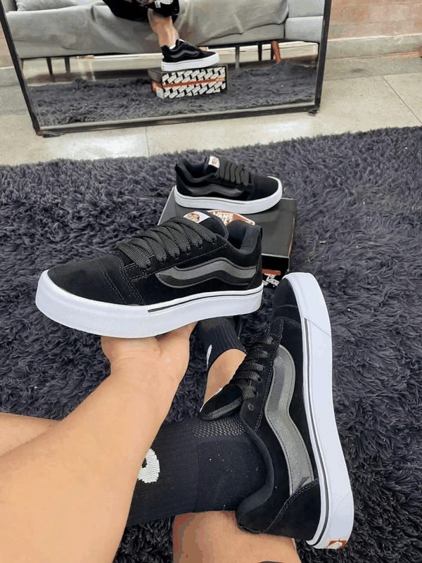 VANS KNU CAMURÇA - PTO/PTO/BCO