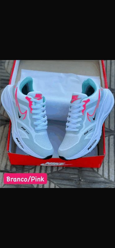 AIR ZOOM -BRANCO/PINK