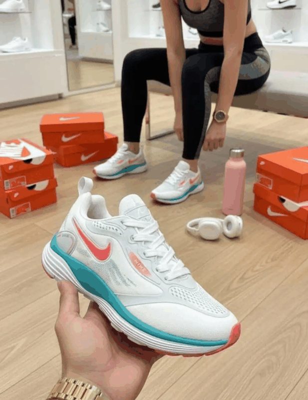 NIKE LEVEL - BRANCO/AZUL
