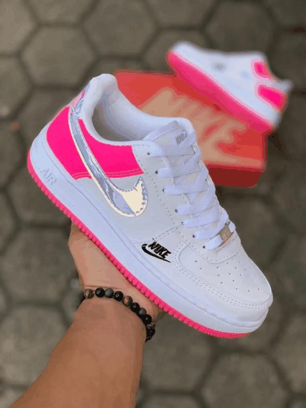 AIR FORCE PREMIUM - ROSA/REFLETIVO