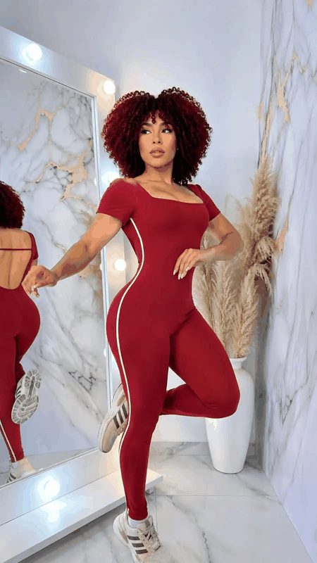 MACACÃO PREMIUM - VERMELHO/BCO