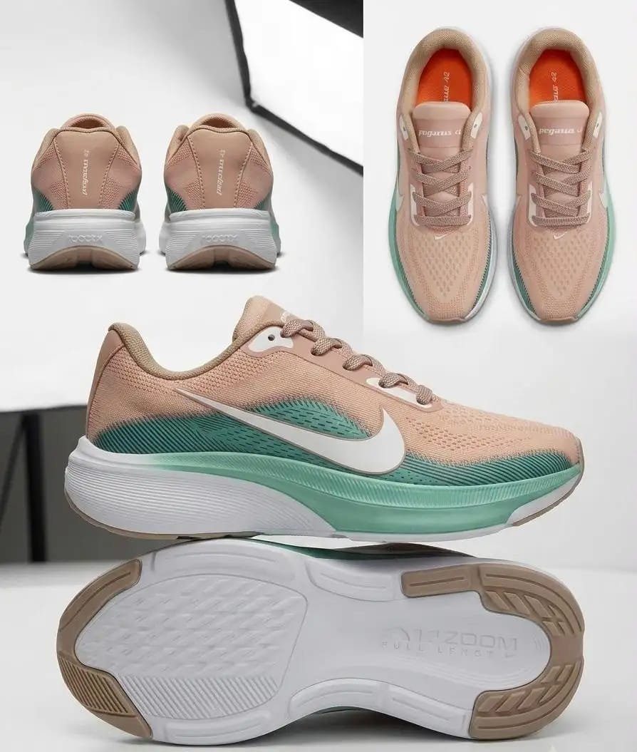 NIKE PEGASUS 21 - ROSÊ/VERDE/ÁGUA