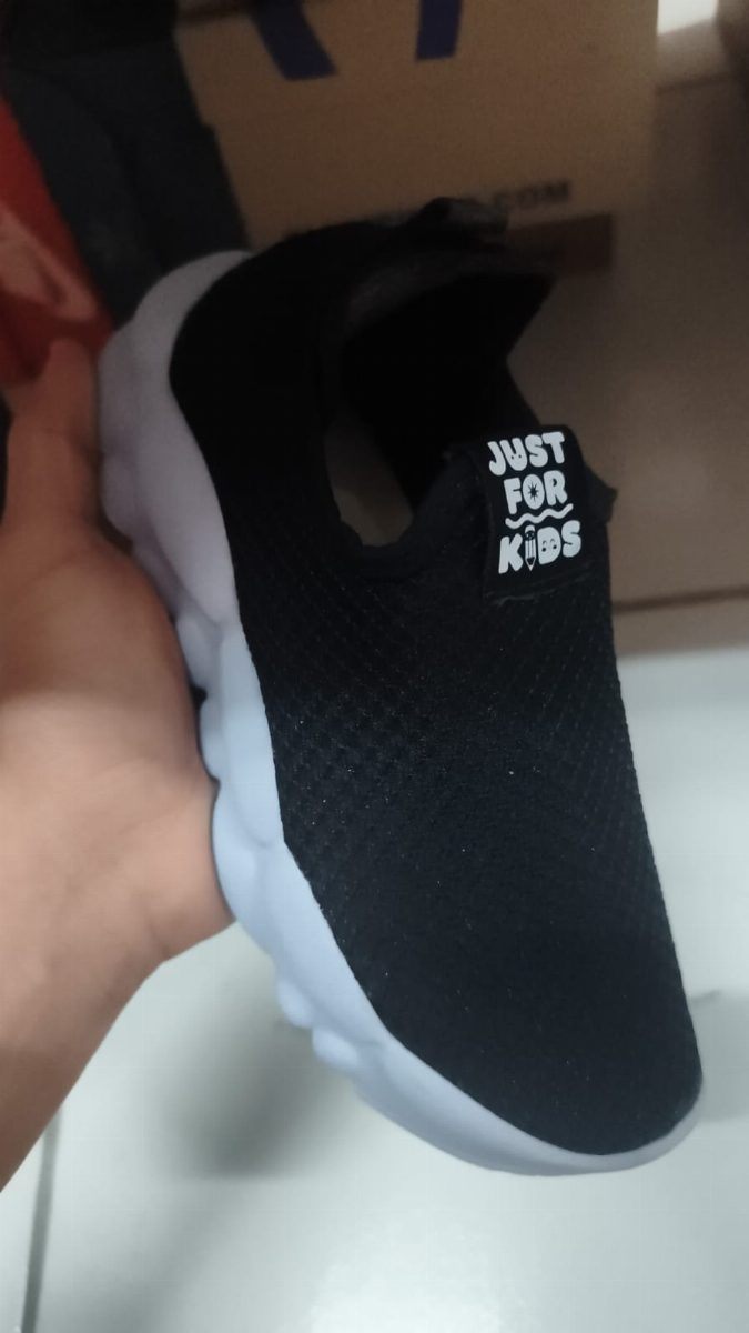 JUST FOR KIDS - PRETO/PRETO/BRANCO