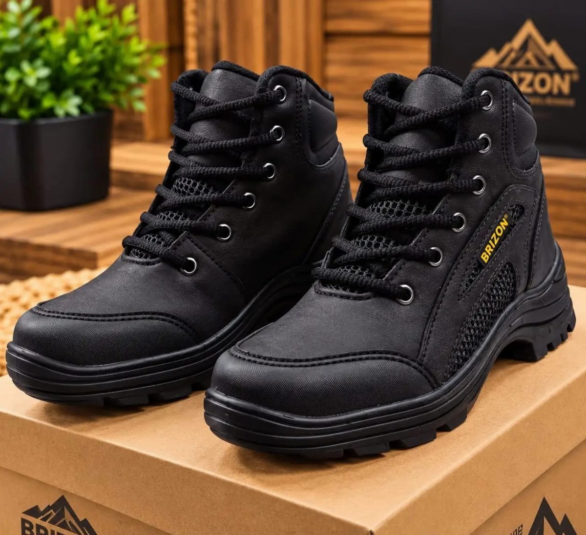 BOTA BRIZON INFANTIL - PRETO