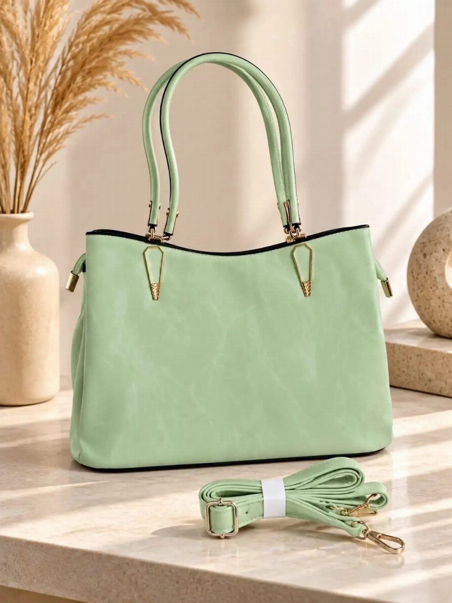 BOLSA FEMININA + ALÇA - VERDE