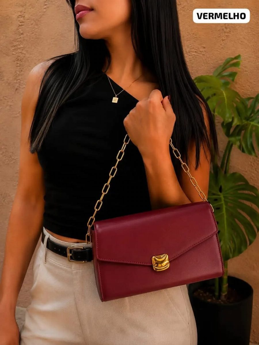 BOLSA CORRENTE - VERMELHO