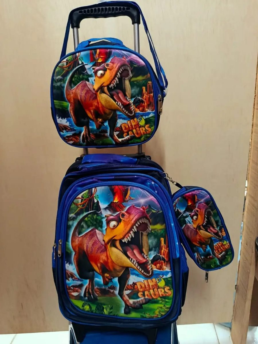 KIT DINOSSAURO - AZUL ROYAL