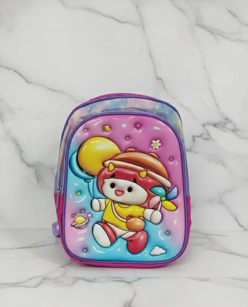 MOCHILA URSINHA ESPACIAL - ROSA/AZUL