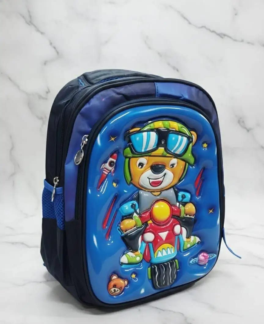 MOCHILA URSINHO AVENTUREIRO - MARINHO/AZUL CLARO