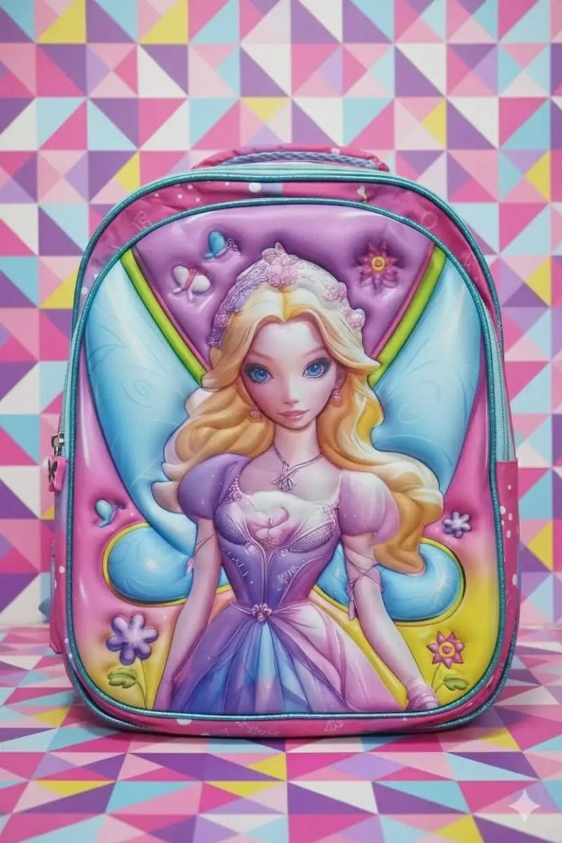 MOCHILA PRINCESA - ROSA