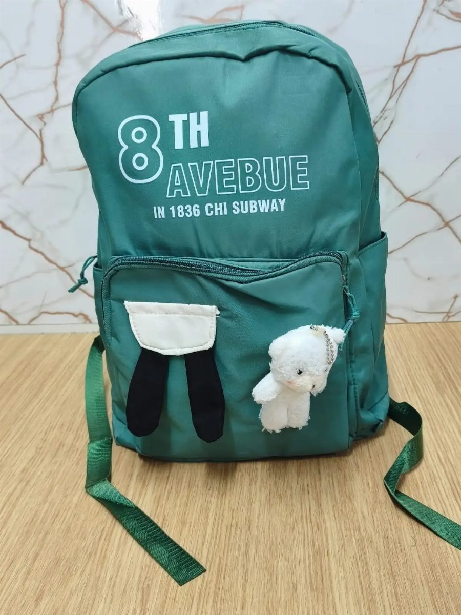 MOCHILA JUVENIL URSINHO - VERDE