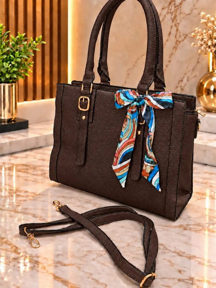 BOLSA FEMININA LAÇO - CAFÉ