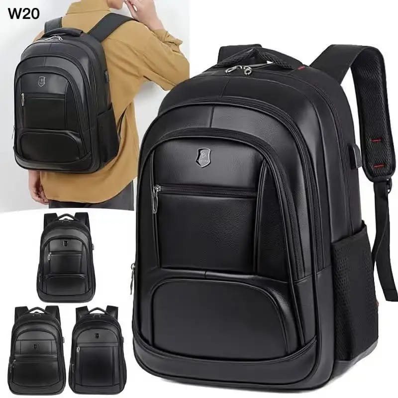 MOCHILA MASCULINA COURINO - PRETA