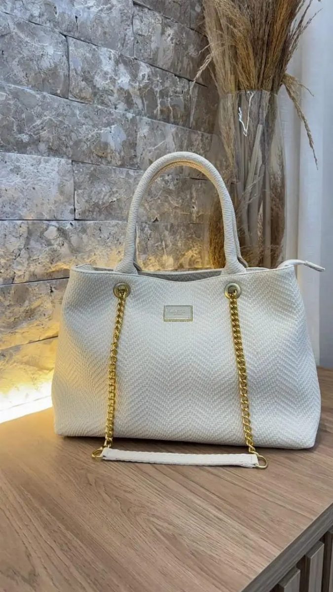 BOLSA AREZZO CORRENTE - BRANCO