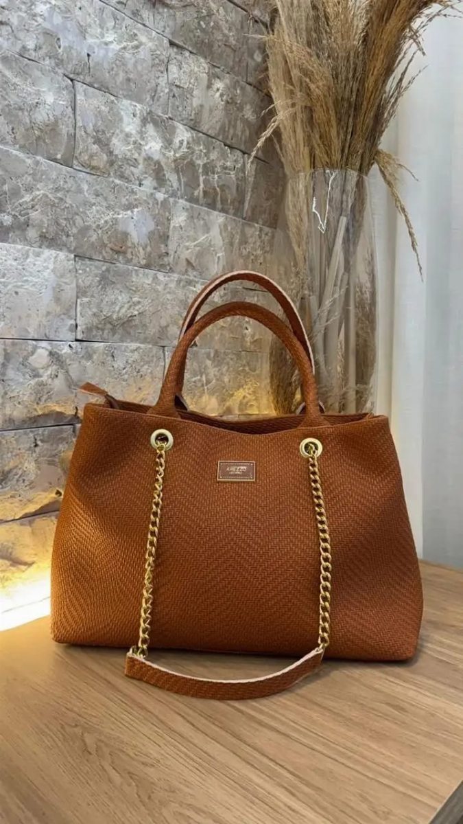 BOLSA AREZZO CORRENTE - CARAMELO