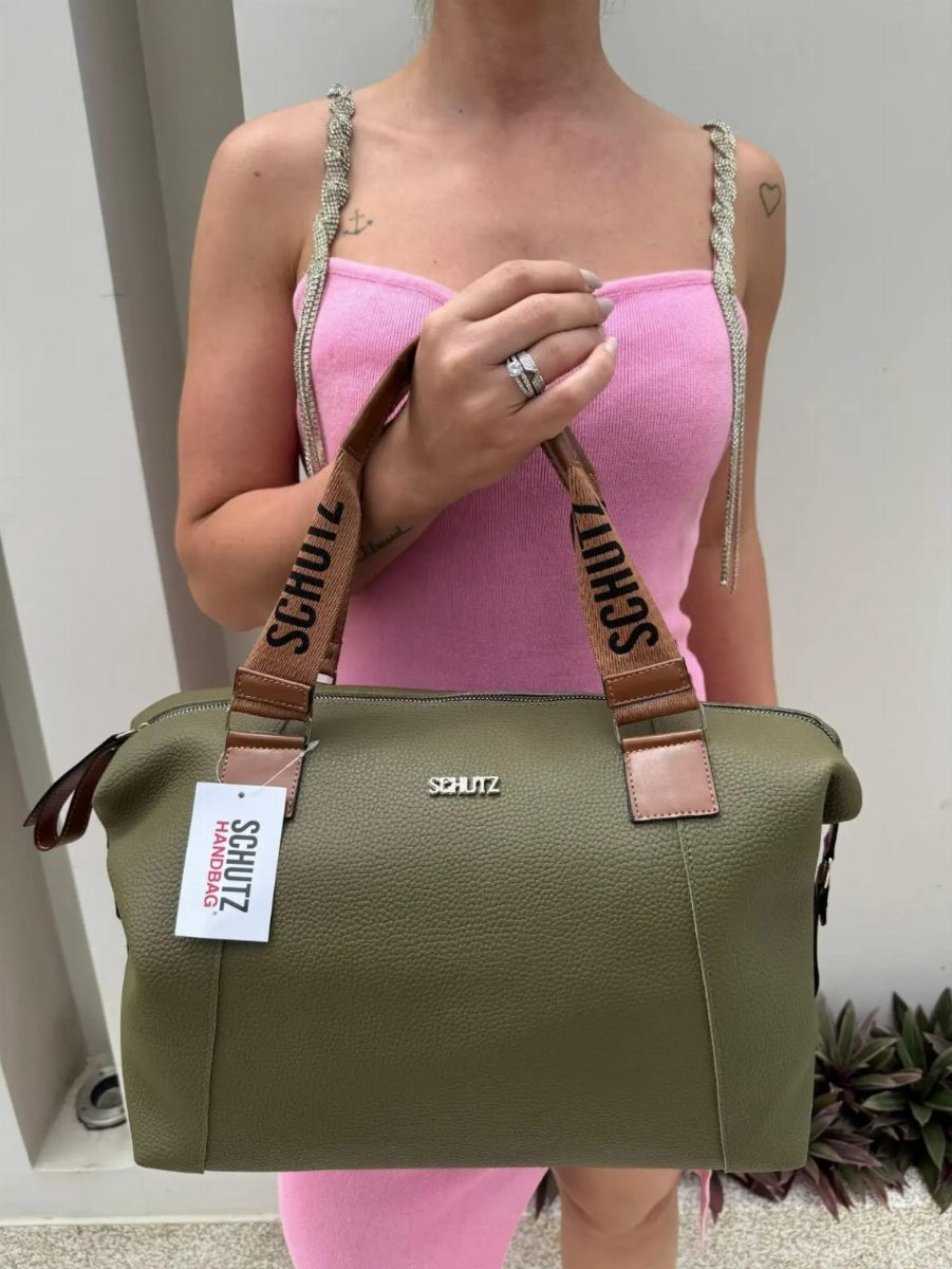 BOLSA SCHUTZ BAÚ - VERDE