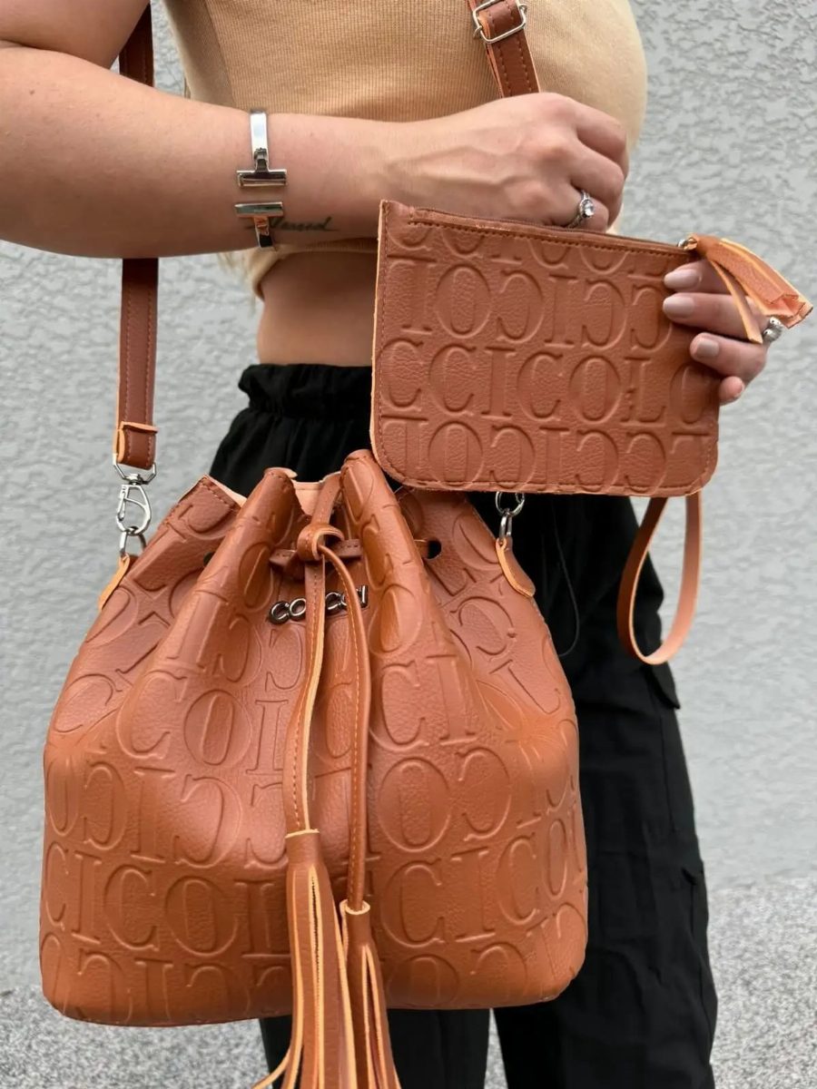 BOLSA COLCCI - CARAMELO