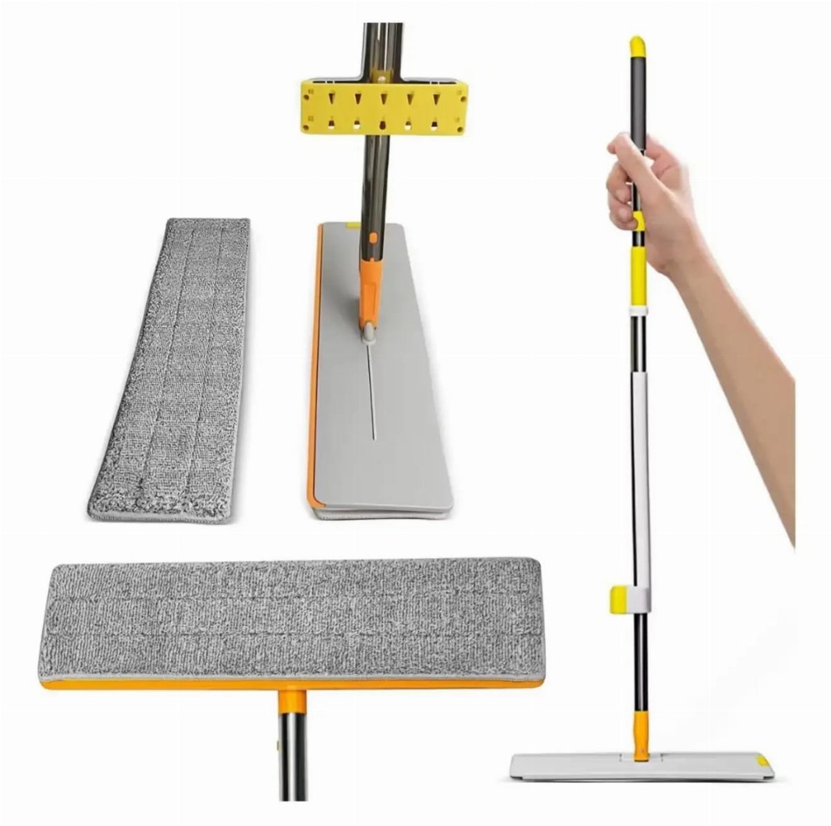 MOP PROFFISONAL AMARELO/CINZA