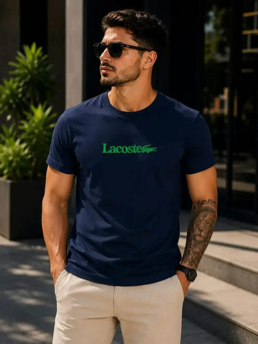 CAMISA LACOSTE 30.1 - MARINHO