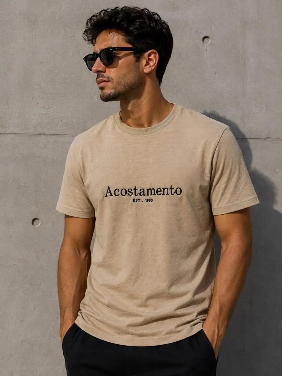 CAMISA 30.1 ACOSTAMENTO - BEGE