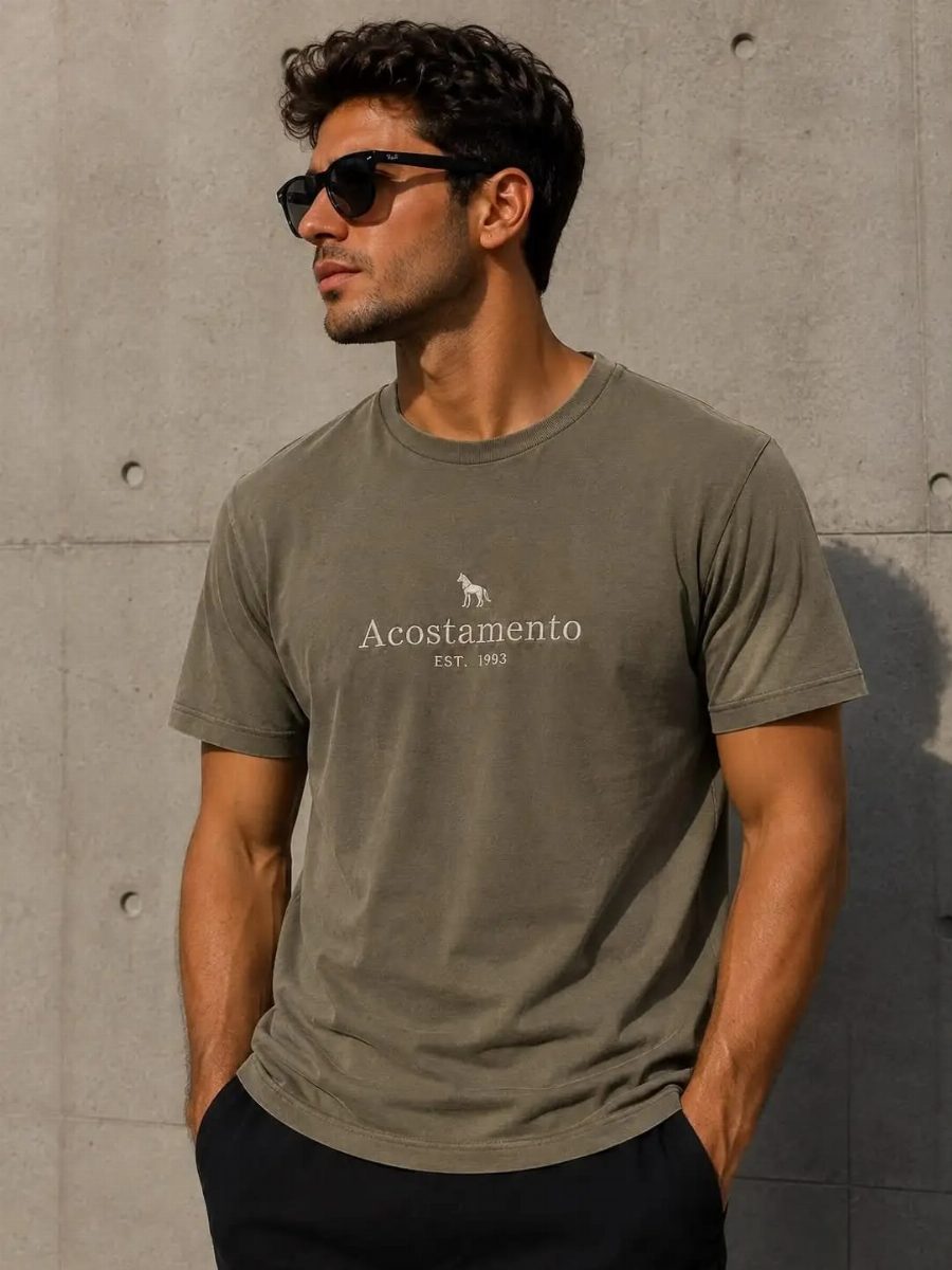 CAMISA 30.1 ACOSTAMENTO - VERDE OLIVA