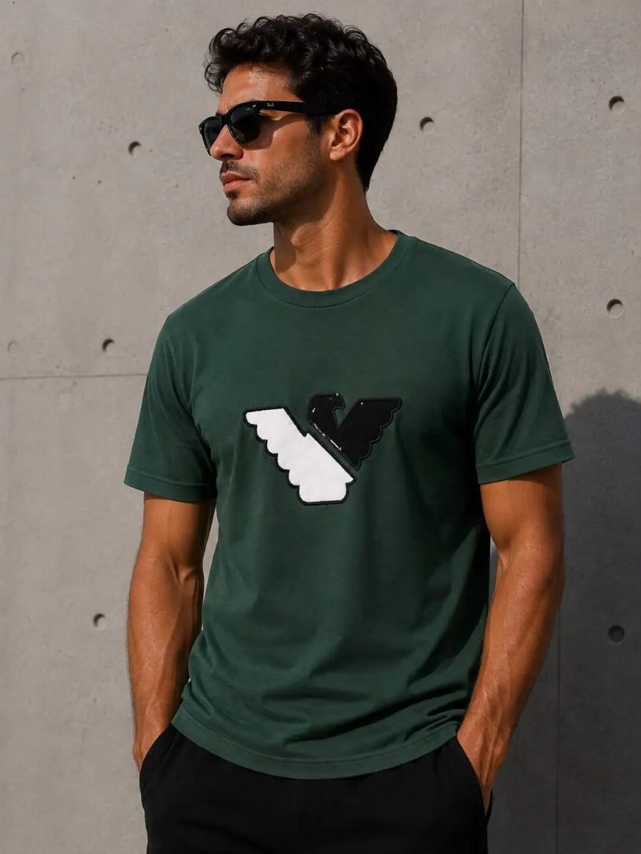 CAMISA 30.1 ARMANI - VERDE